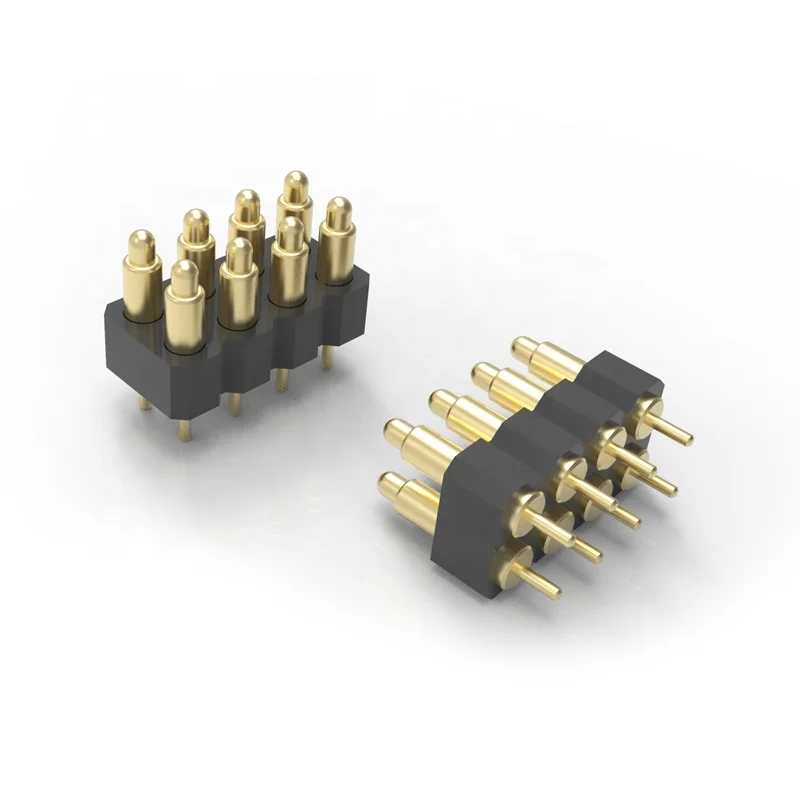 Customized type, double rows 8 pins 2.54 pitch  connector with Vertical  type.