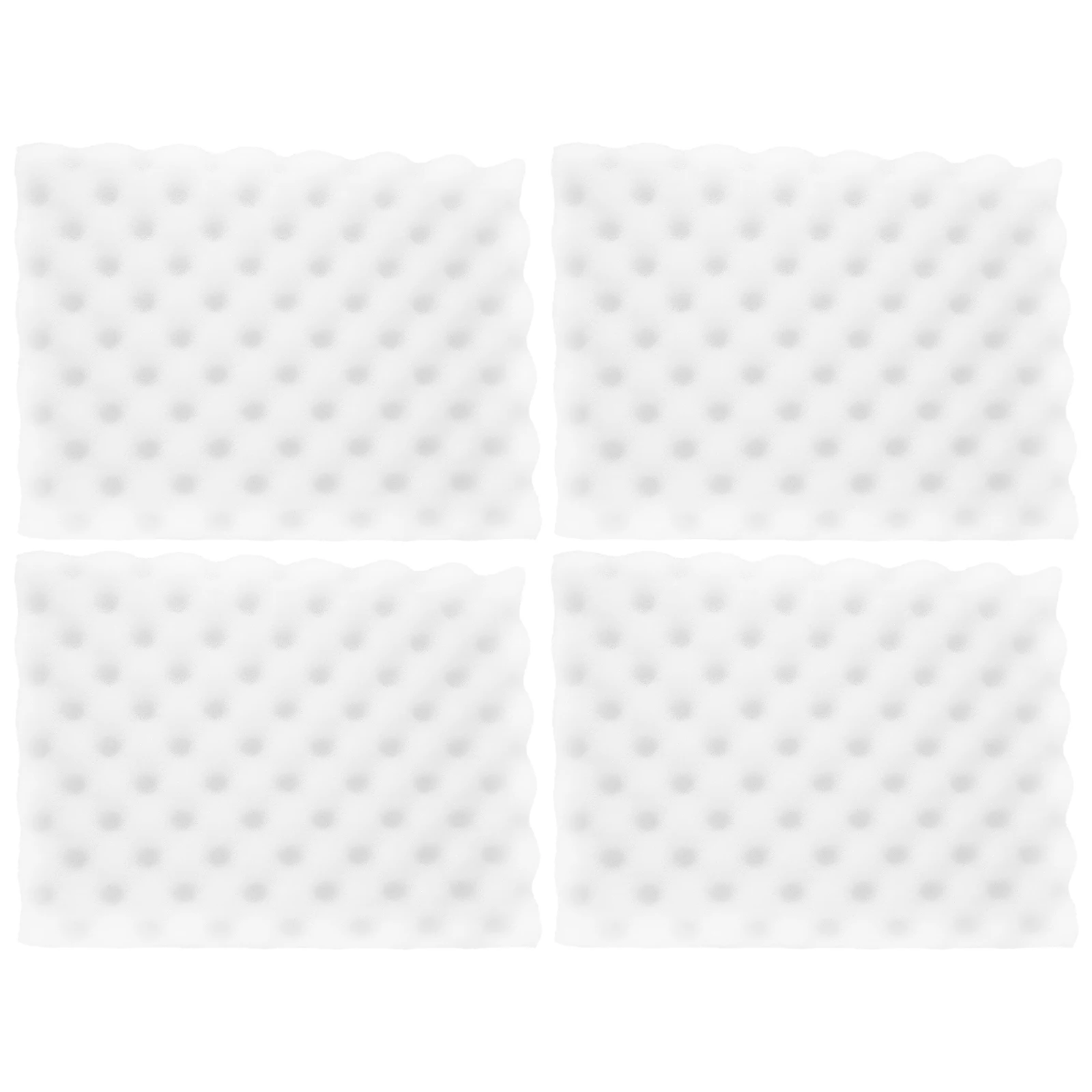 

4 Pcs Foam Pad Baking Tool Wave Shape Sponge Cushion Fondant Paste Mat Tray Drying Sugar Flowers Beads Home