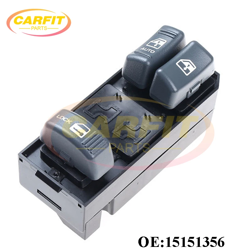 OEM 15151356 15692685 Truck Driver Side Power Window Switch For Chevrolet Blazer Suburban S10 Tahoe GMC Jimmy Yukon Auto Parts