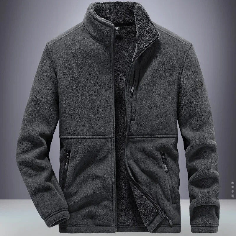 New Men Warehouse Jackets Fleece Thick Hooded Casual Cotton Coats Men Winter Warm Jackets Coats Sportswear Plus Size Sweatshirts