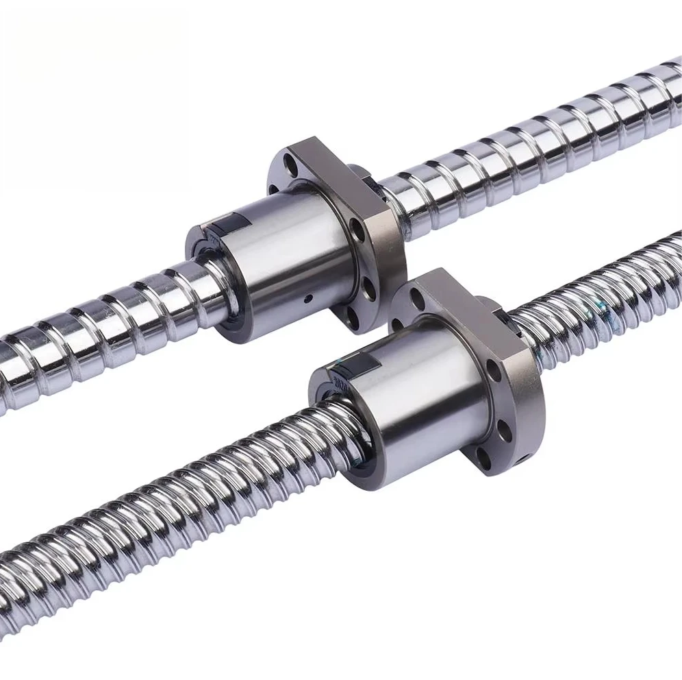 Customized CNC ball screw, using SFA1610 high-speed ball screw, high-precision ball screw, matching nut kit