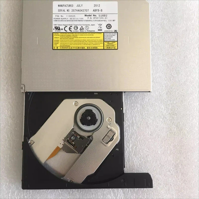 Brand New for Panasonic UJ8A2 UJ8B2 UJ8C2 UJ8E2 Laptop Built-in DVD Writer 9.5mm Optical Drive
