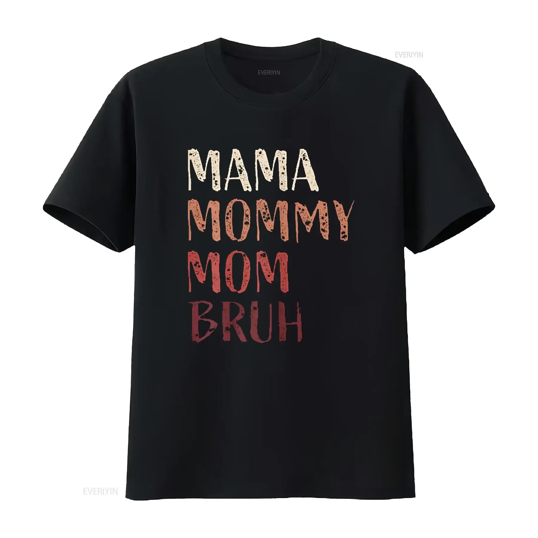 Mama Mommy Mom Bruh T Shirt Last Minute Mother s Day Funny vintage Washed Stretched Casual fashion Comfortable Slightly