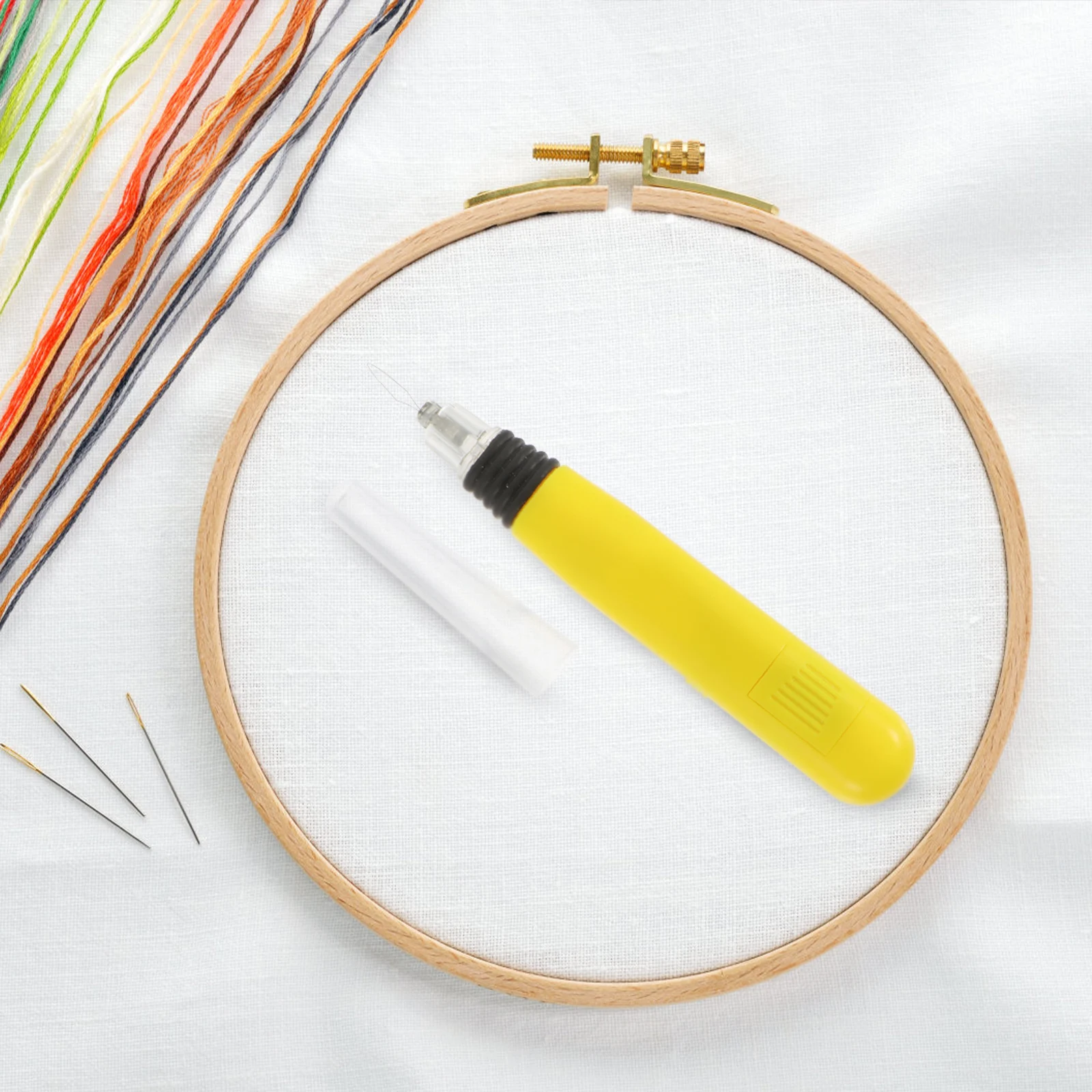 

Glow Threader LED Embroidery Tool Lightweight ABS Sewing Remover Seam Ripper Threading Quilt Craft Accessories