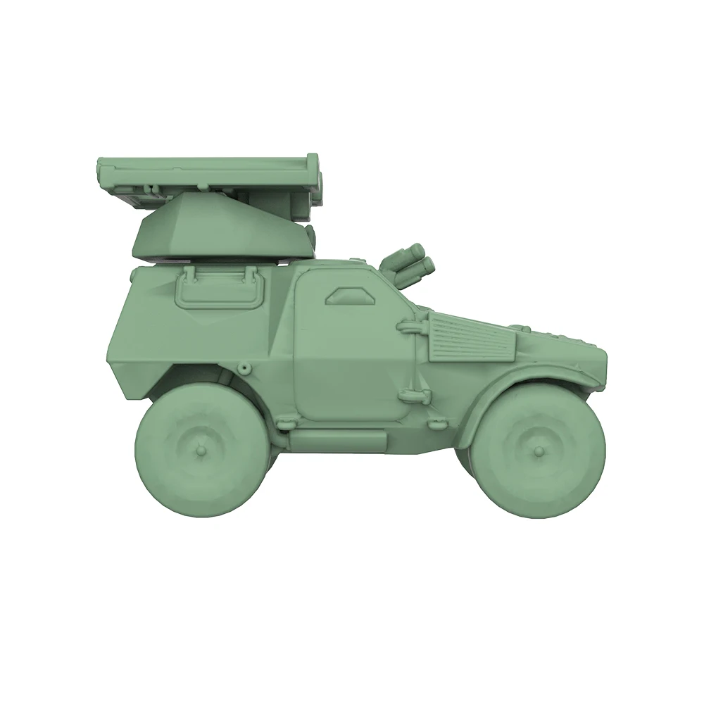 1/220 1/160 1/87 SSMODEL SS977 Kit de modelo militar ferroviario Francia VBL Ingwe vehículo blindado