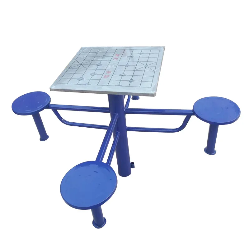 

Five-column chessboard table