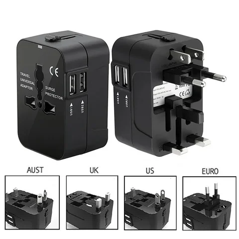 Dual USB Universal Travel Adapter
