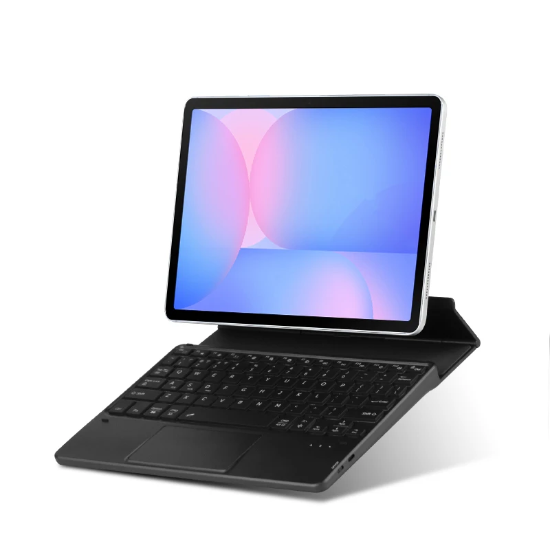 

Клавиатура для планшета Samsung Galaxy Tab S10 Lite S9 FE Lenovo Xiaoxin Pad Pro GT 11,1 "беспроводная сенсорная панель с подсветкой, подставка для клавиатуры