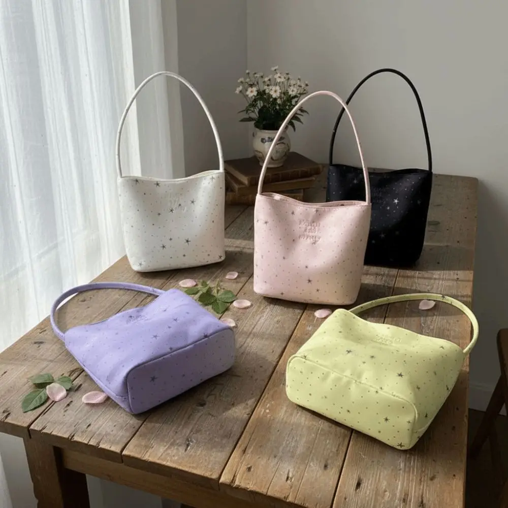 Printed Pattern Printed Handbag Simple Style Casual Style Women's Tote Bag Single Shoulder Casual Shoulder Bag Daily Outfits