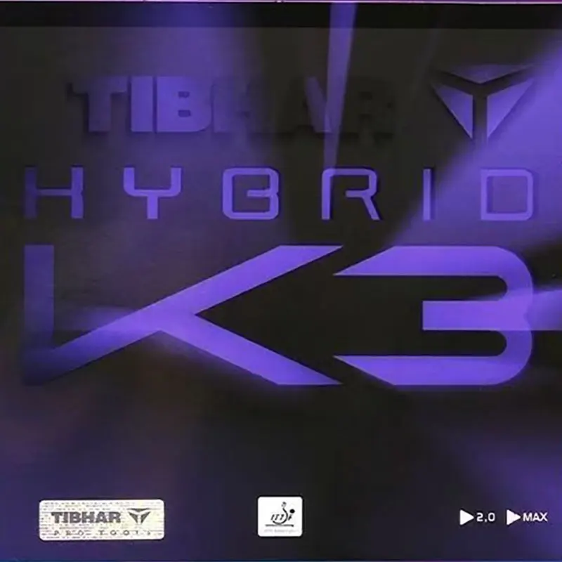 

Накладка для настольного тенниса TIBHAR HYBRID K3 K3RPO Original, липкая, с губкой Cake Sponge, для топспинов, атаки, спорта и развлечений