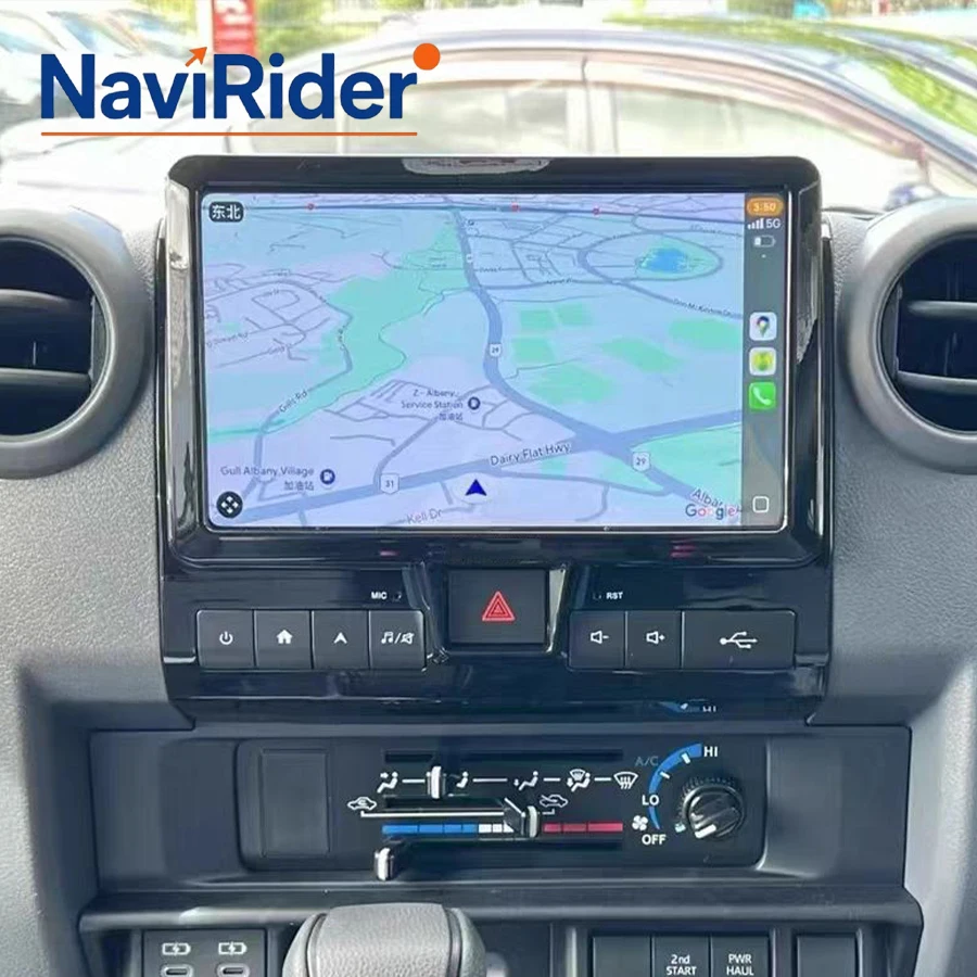 Android Screen Car Multimedia For Toyota Cruiser 70 LC70 LC76 LC75 Video Player GPS Carplay Navigation Head Unit 11.2inch