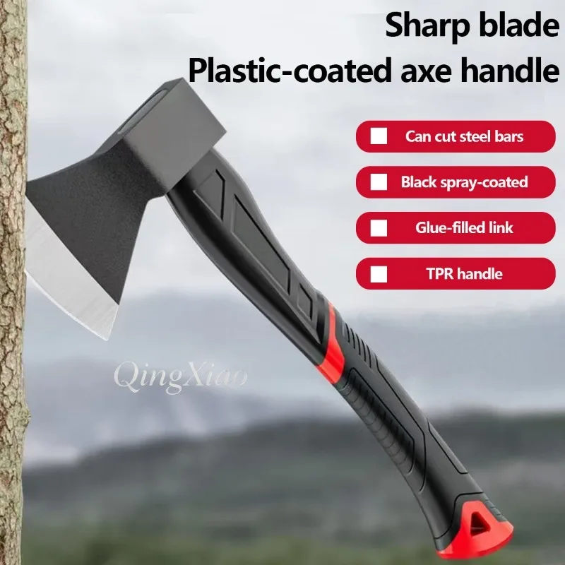 Multi Purpose Woodworking Hand Axe Outdoor Household Gear For Tree Logging Firewood Splitting Bone Cutting Tools