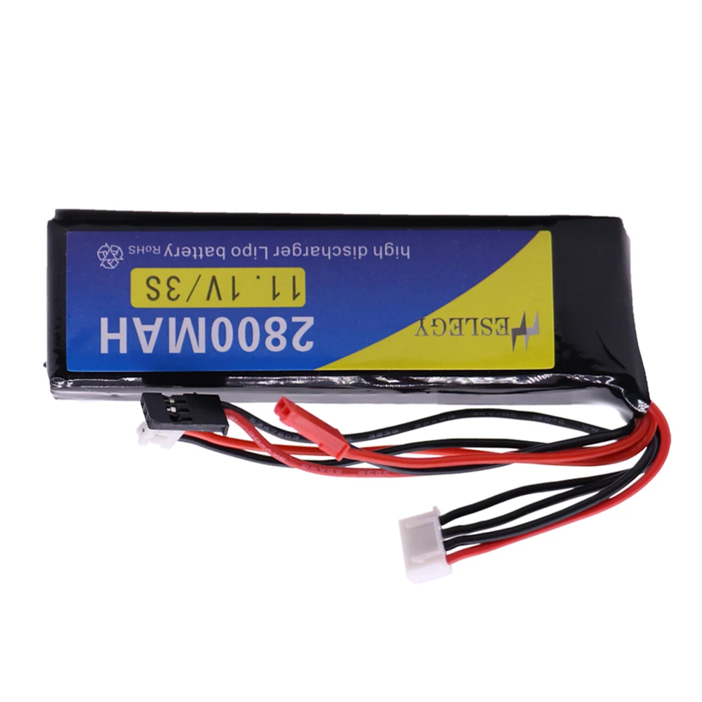11.1 V 2800mAh 3S Li-Poly Batteria per Walkera DEVO 7 DEVO 10 DEVO12E F12E WFLY9 RadioLink AT9 AT10 Trasmettitore giocattoli parti 11.1 V