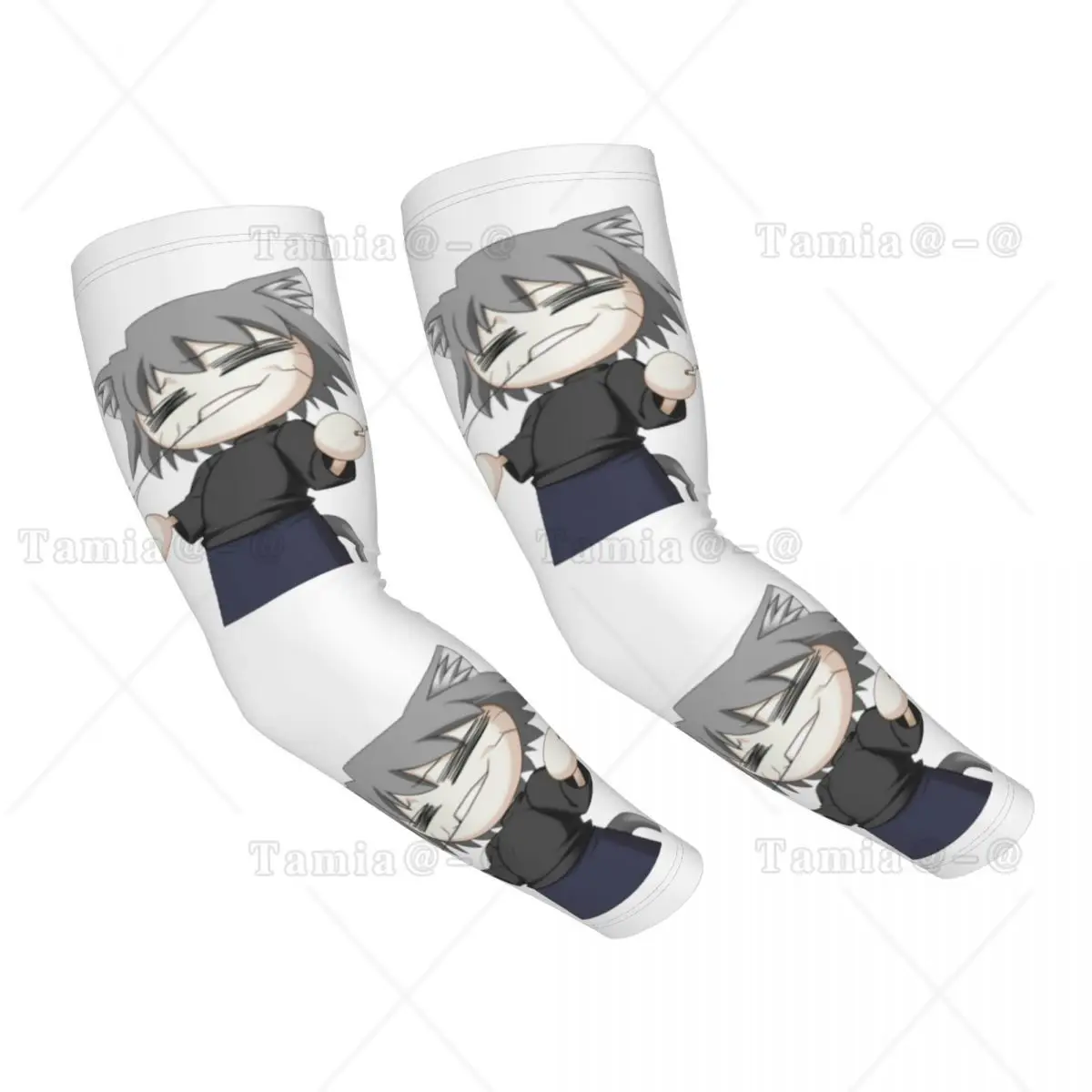 Cooling Neco Arc Chaos Arm Sleeves Men Women Anime Sports Compression Tattoo Cover Up for Basketball