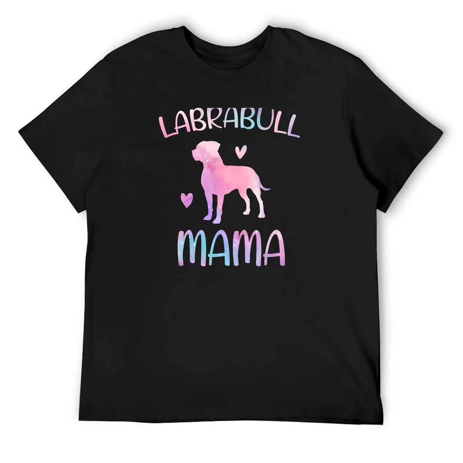 Labrabull Mom Shirt, Watercolor Dog Mom, Labrabull dog Mama mother, Labrabull Owner Mom Chritmas Birthday Gift T-Shirt