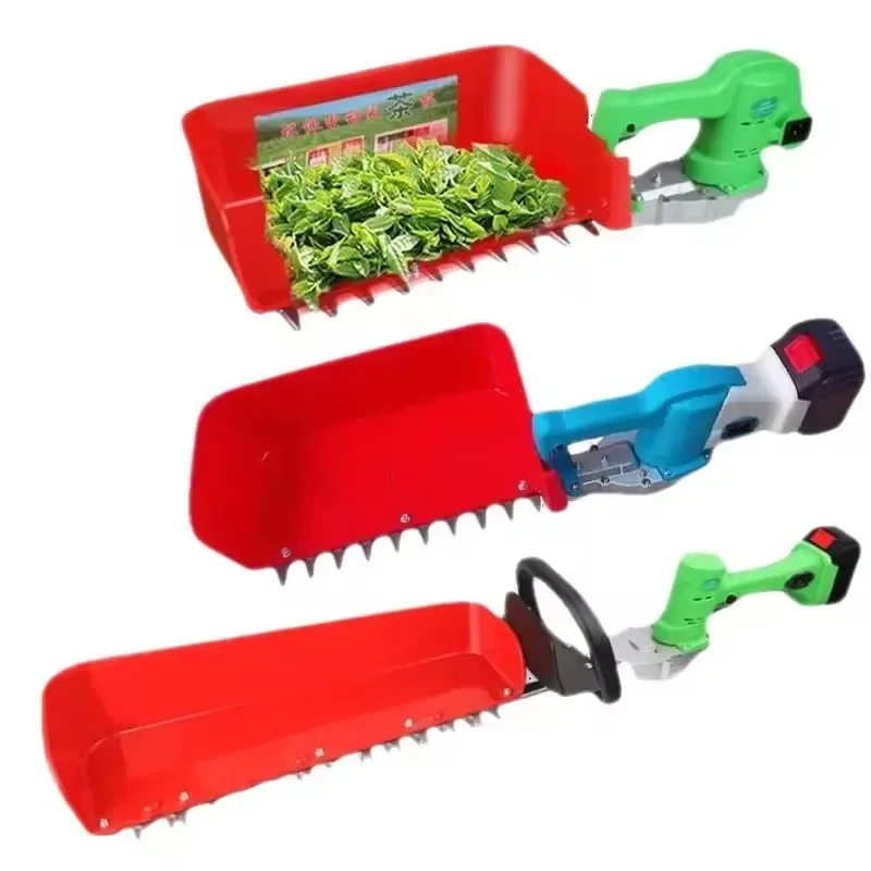 New Style Power Tea Harvester Electric Tea Picking Machine Lithium Battery Red Portable Type Tea Leaves Harvesting Machine Price