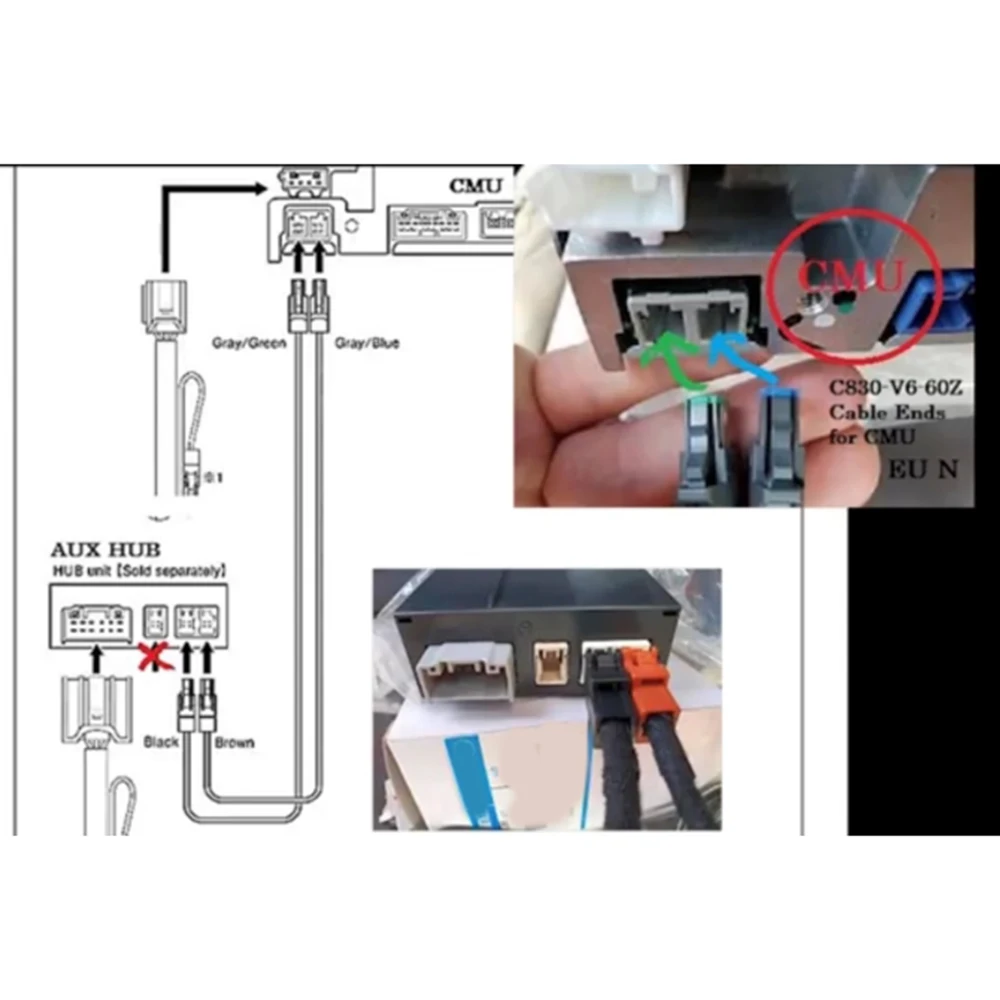 Car Carplay and Android Auto USB Cable TK78-66-9U0C Carplay Cable for 2 3 6 -3 -5