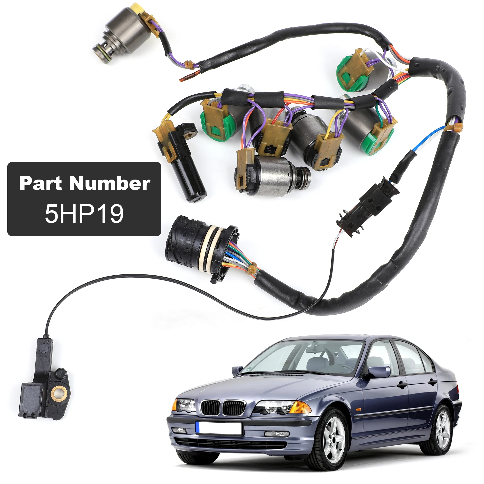 1 Set Transmission Solenoid Valve For BMW 325i, 525i, 530i, 5HP19