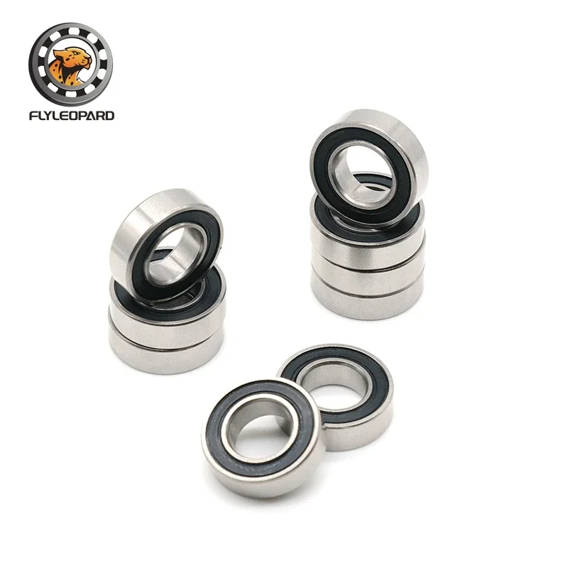 S689RS 9x17x5mm 1piece ABEC-9 Stainless Steel Hybrid Ceramic Bearings Rubber Sealed Bearing 689 689RS