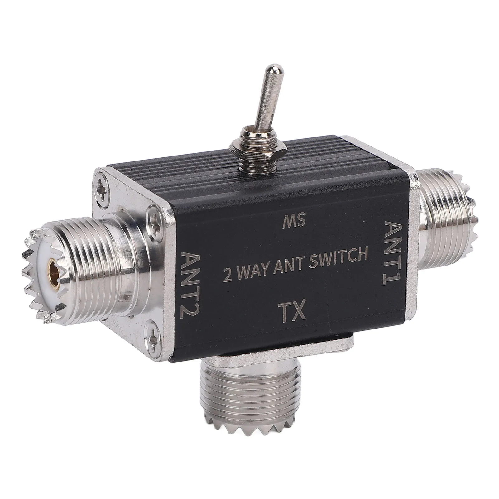 

100W Antennae Antennae 1 Input 2 Output 0-50MHz Frequency SO239 Interface 2 Way Manual Antennae Transfer