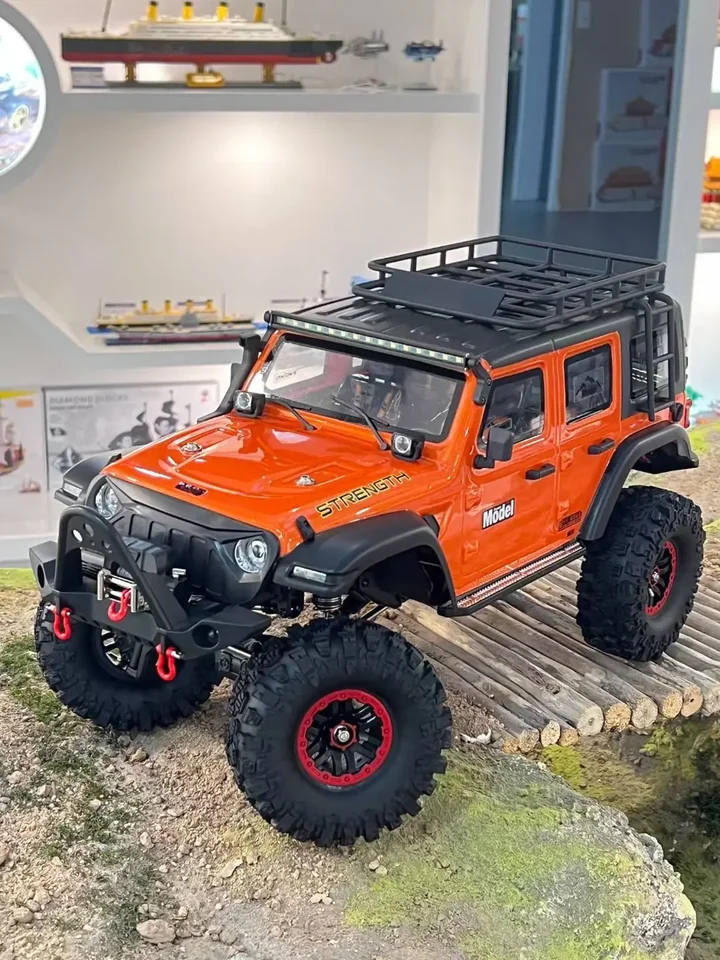 WLtoys 104010 New 1:10 Wrangler 4x4 RC Car Professional Climbing WLtoys 104010 New 1:10 Wrangler 4x4 RC Car Professional Climbing