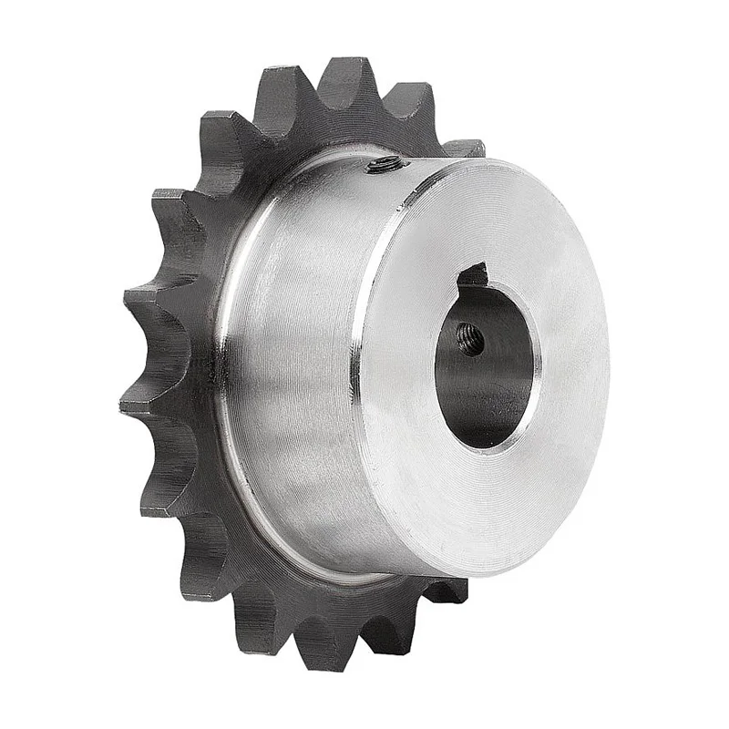 Custom 304 Stainless Steel Sprocket 08B Roller Chain 9 10 11 12 13 14 15 Mechanical Agriculture Industrial Tooth Options