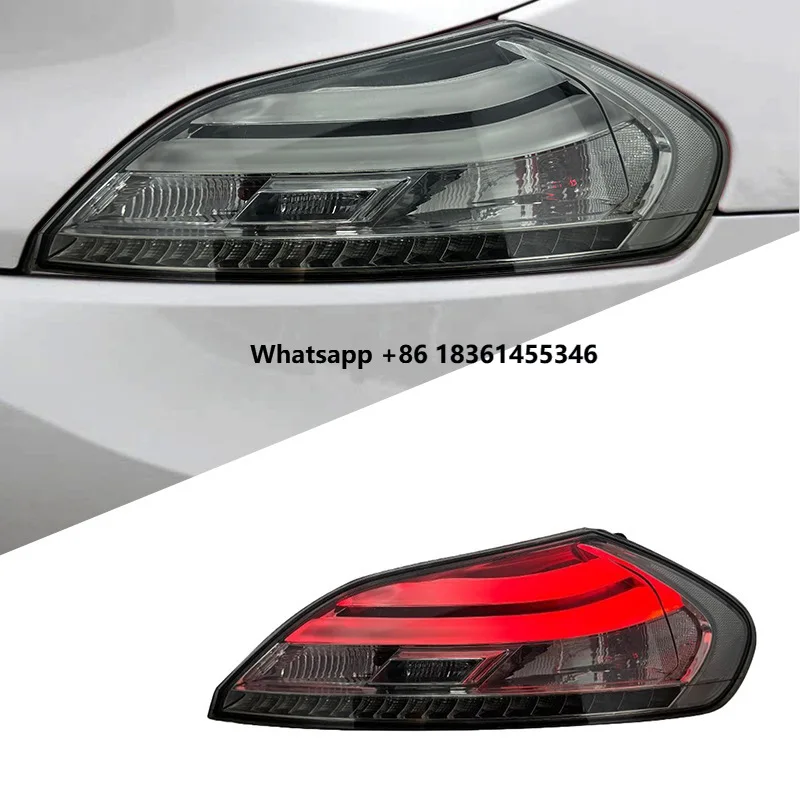

2009-2016 Z4 E89 Задние фонари Plug & Play с динамическим сигналом, задним ходом и ДХО, красные линзы, новые, аксессуар для родстера