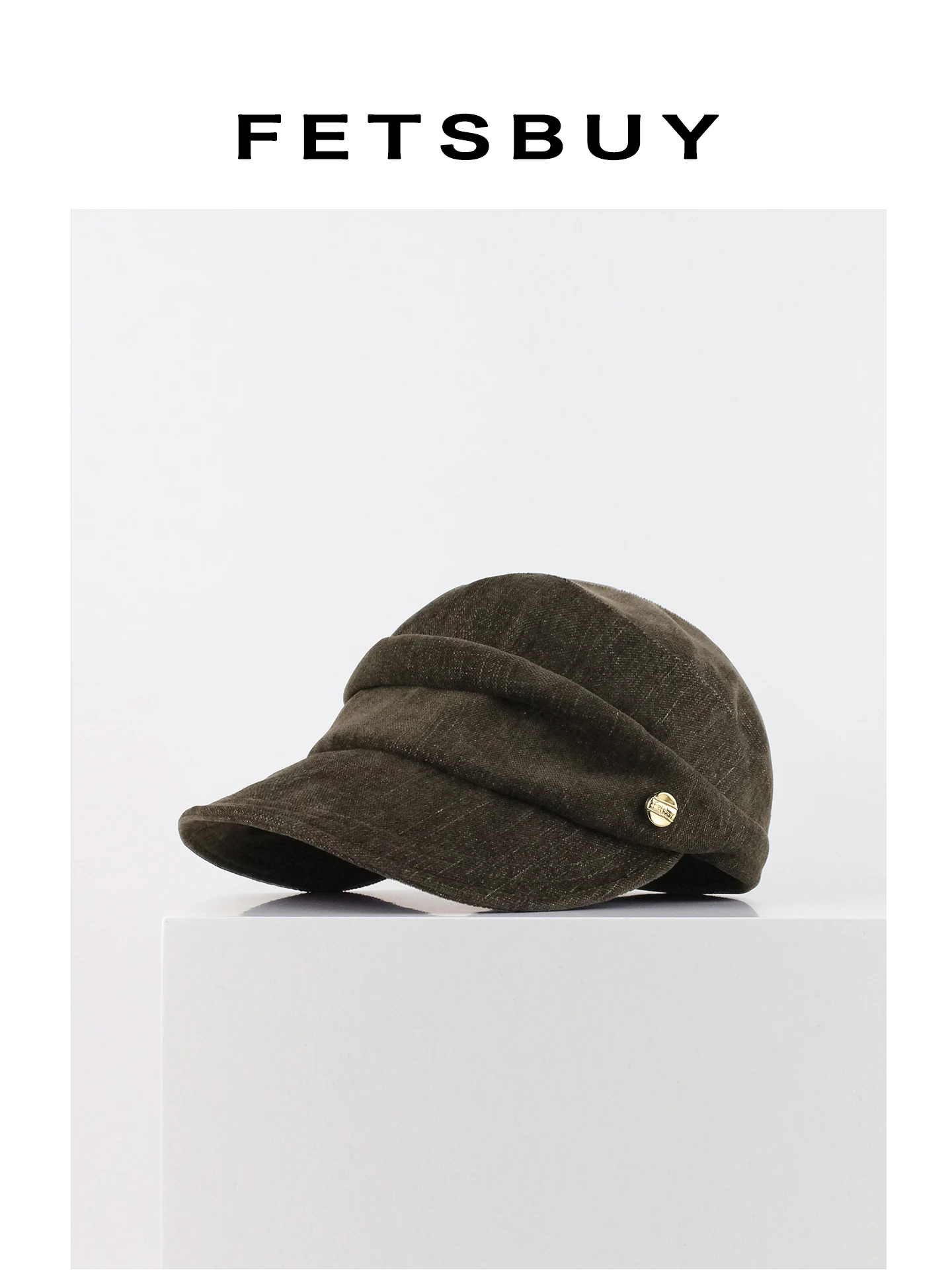 fetsbuy-gorra-de-pesca-plegable-de-ala-ancha-estilo-feudal-con-parte-superior-redonda-ajustable-para-equitacion-tipo-pic