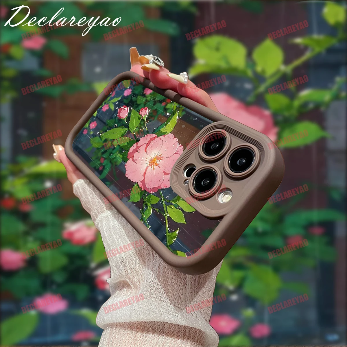 DECLAREYAO ماتي بولي يوريثان لينة خفيفة سليم حالات ل Realme 9 C65 C71 GT6 5 C75 زائد N63 Narzo 60 Q Q5 14 Pro C يغطي حافظة للصدمات