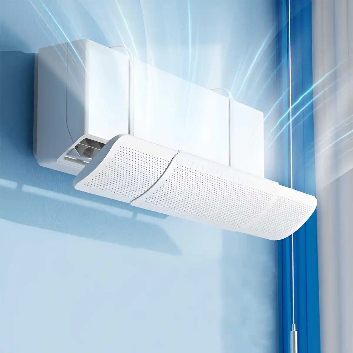 Anti-direct Blowing Air Conditioning Wind Deflector Wall-mounted Outlet Baffle Hanging Conditioning Guide Cover JJ2826