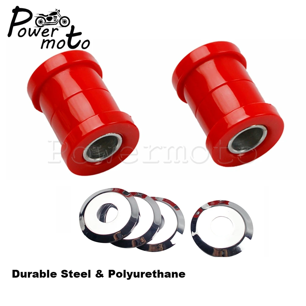2 stücke Motorrad Radlager Reduzier stück 1 "bis 3/4" Achs reduzierer Distanz stück für Harley Softail Dyna Sportster Touring Zubehör