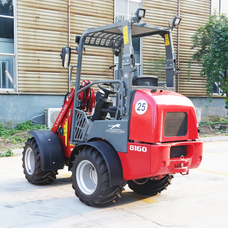 Petit chargeur diesel domestique, véhicule de transport de haute puissance, Ranch et Verger, chargeur agricole personnalisé, CE d'Inondation, best-seller