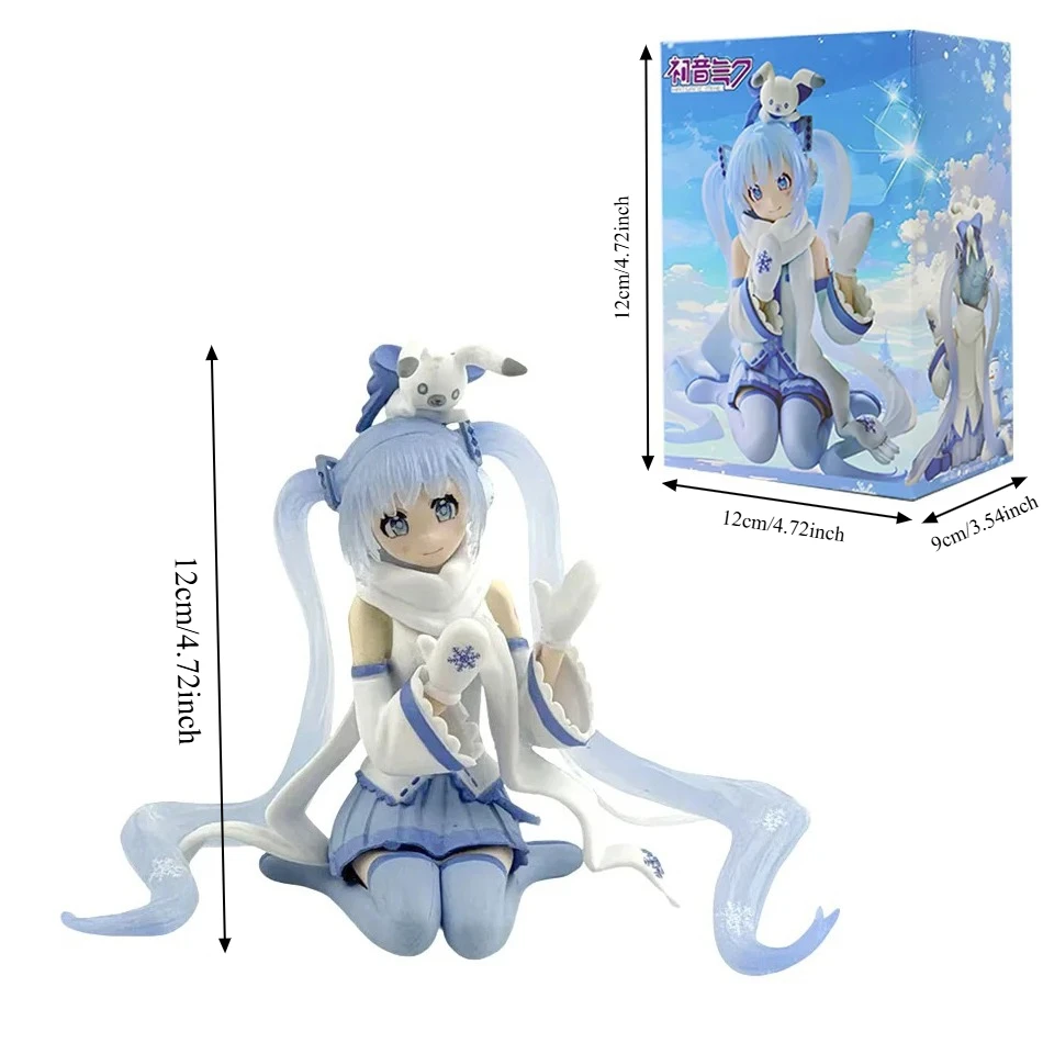 Hatsune Miku, Snow Miku, Sky Town 10th Anniversary! Noodle Stopper Figure Model, Snow Miku Ornament Toy, Limited Edition pokemon view 6