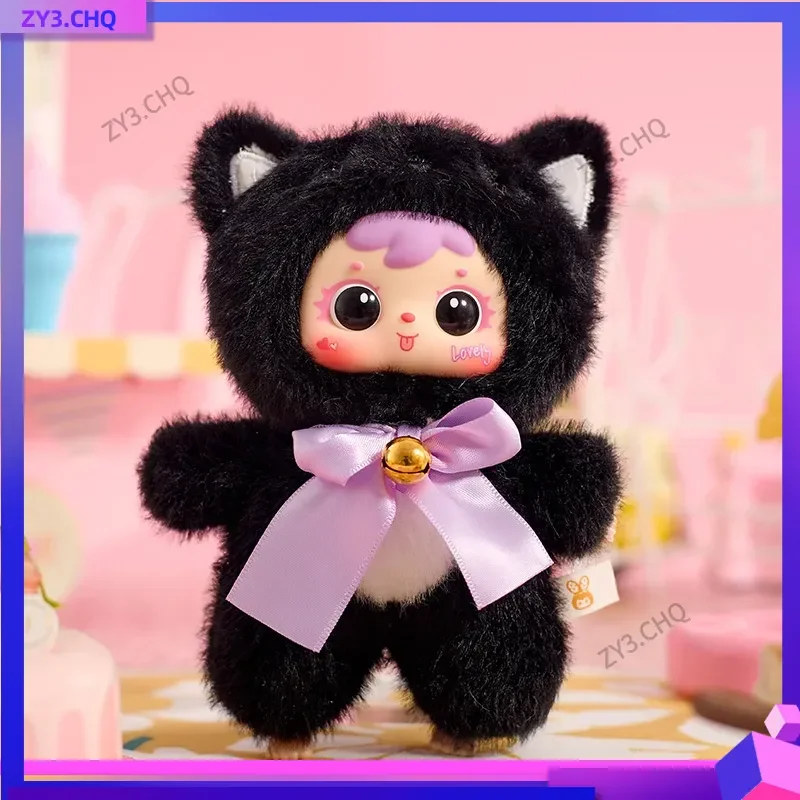 لعبة صامويل كات بارتي القطيفة من سلسلة صندوق أعمى - دمية لطيفة مع عيون متحركة مصنوعة يدويًا هدية مفاجئة عصرية لجميع الأعمار