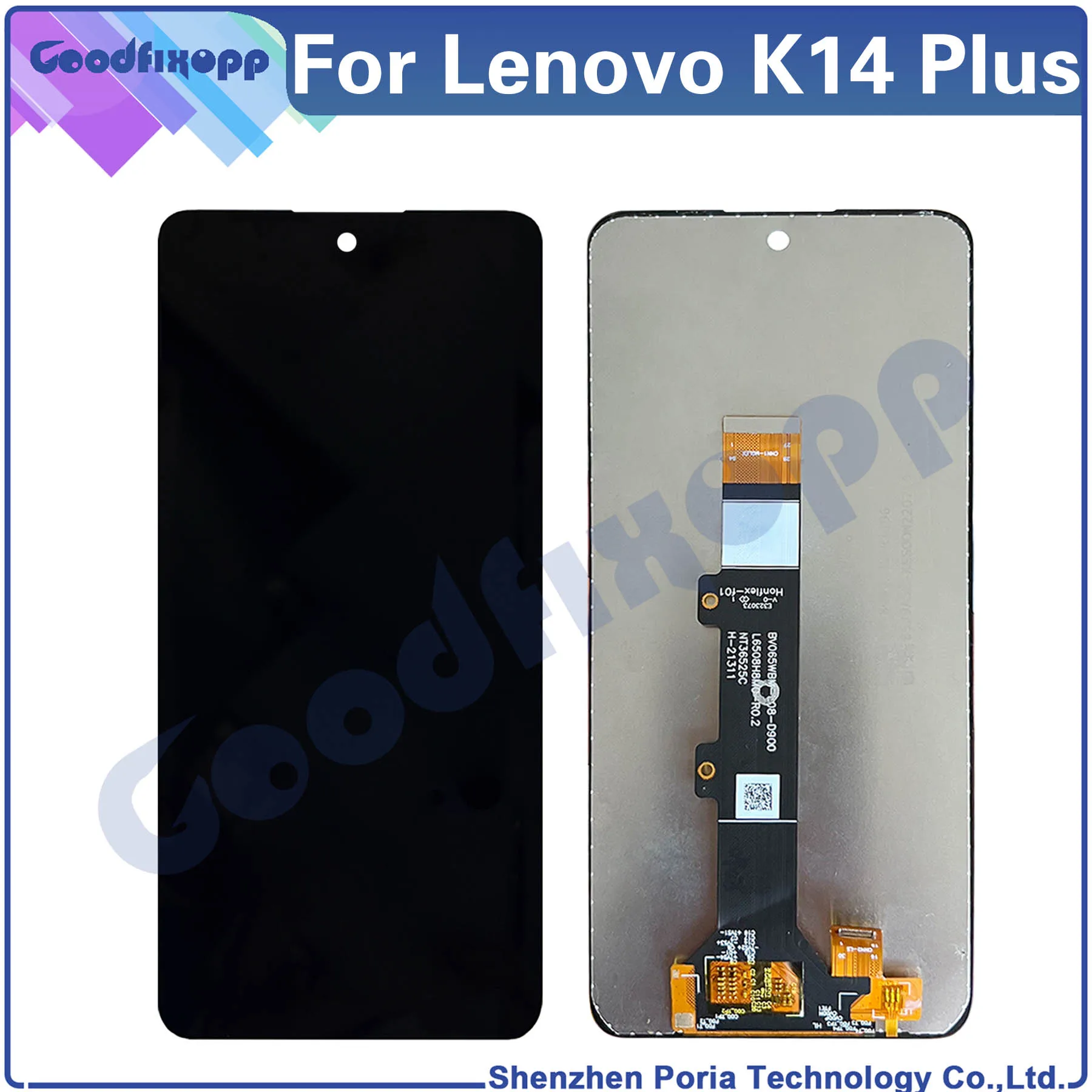 

For Lenovo K14 Plus LCD Display Touch Screen Digitizer Assembly Repair Parts Replacement