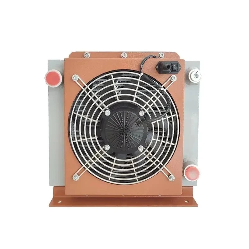 

High Quality Hydraulic Oil Electric Air Industrial Heat Exchange Equipment DC Oil Cooler with Fan