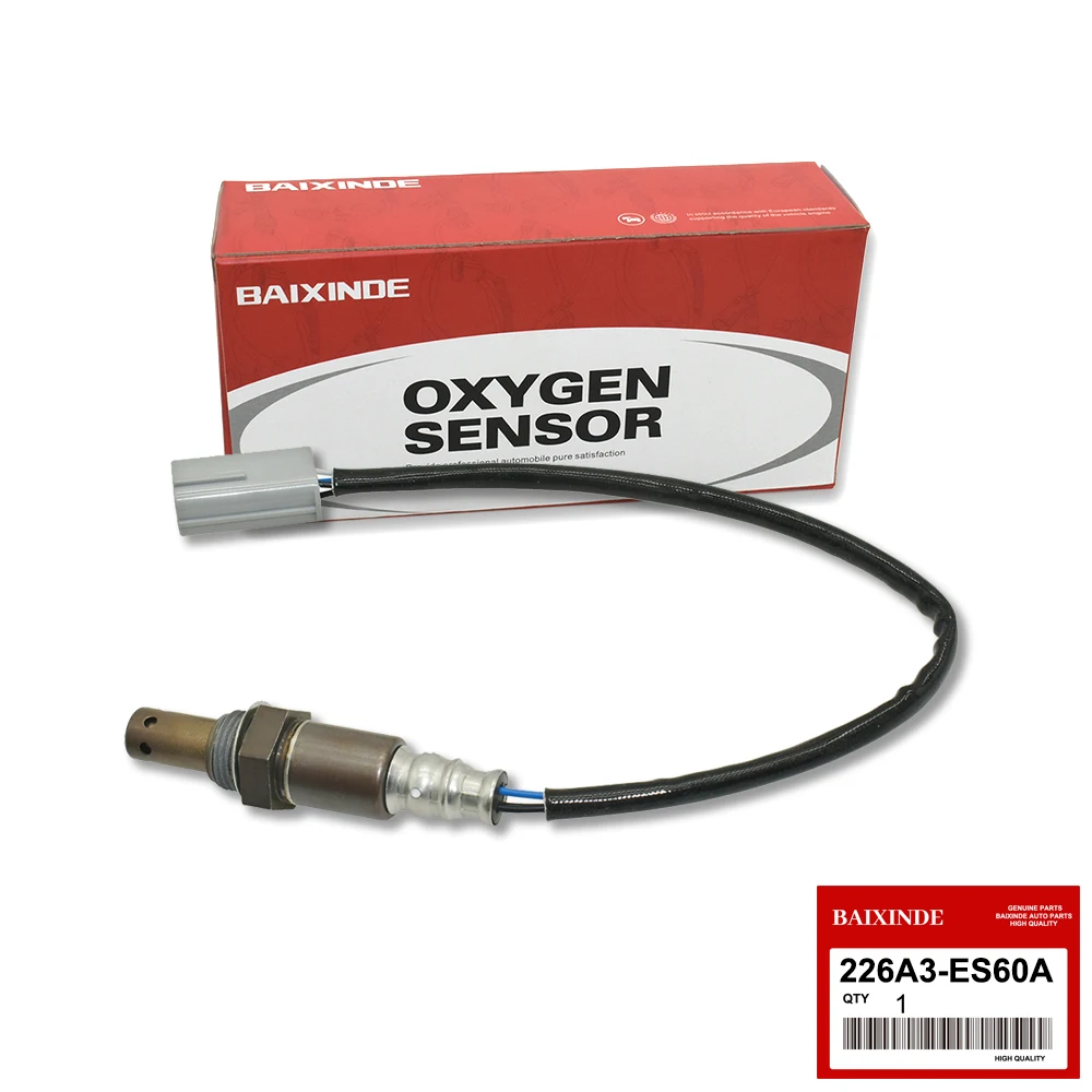 Compact O2 Oxygen Sensor 226A3-ES60A For 2007-2010 NISSAN X-TRAIL 2.5L NAVARA DOX-1447 22693-JA00B  22693JA00B 226A3ES60A