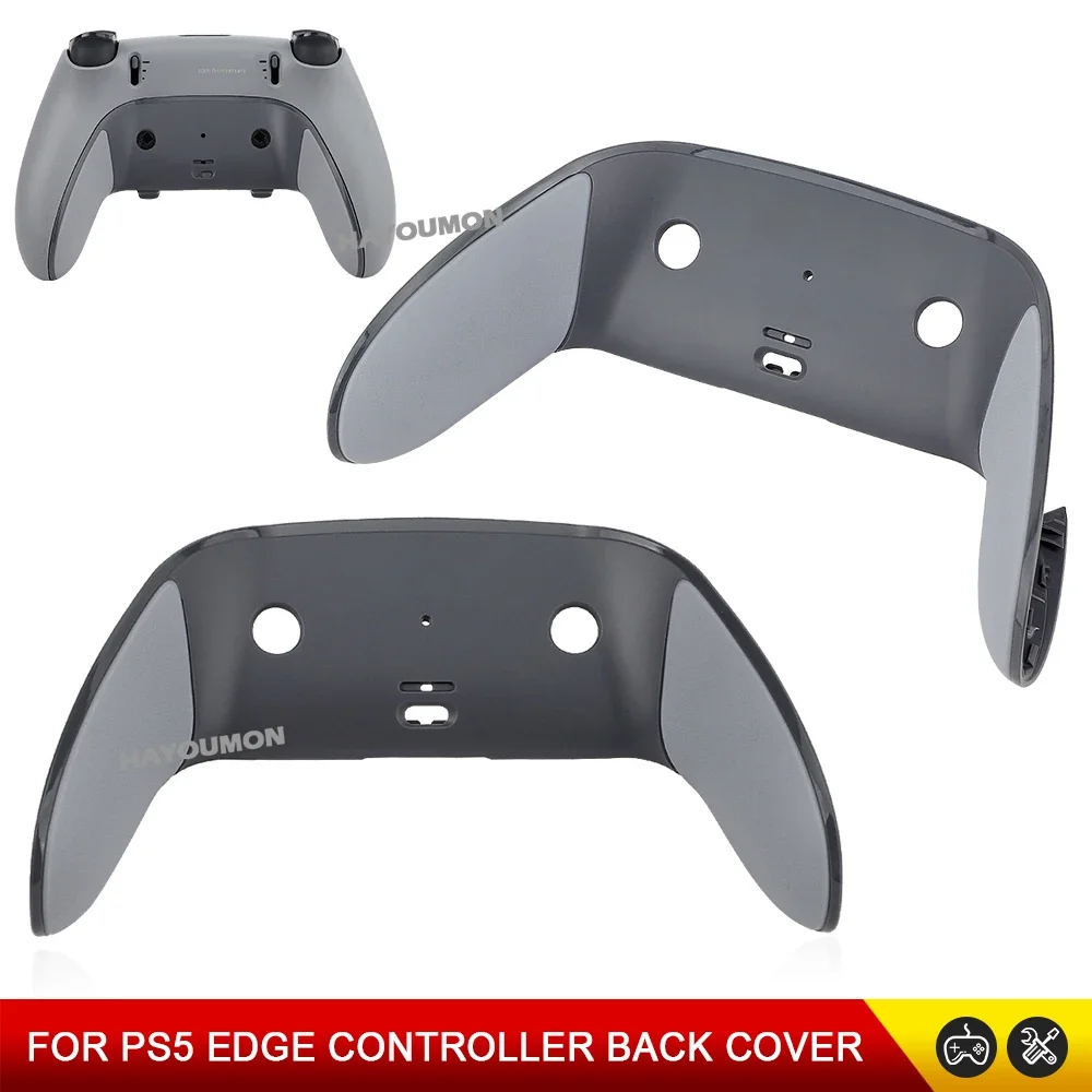 

Новый лимитированный серый геймпад для PS5 Edge, задняя крышка, чехол для PS5 Edge, задняя крышка, противоскользящие сменные игровые аксессуары