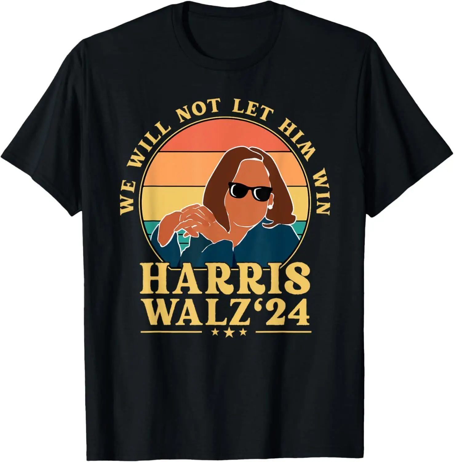 Vintage Harris Waltz 2024 Election Childless Cat Lady Kamala T-Shirt