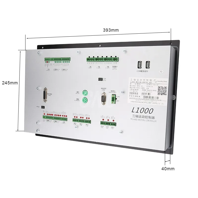 CNC Control L1000 USB Control System Supports Shanlong 3-Axis Linkage Ci1030 Motion Controller CNC Cutting Machine Parts System