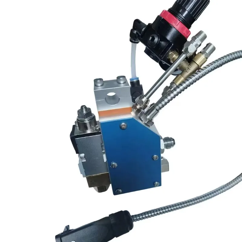 

OEM Electric Spiral Spray Gun for Hot Melt Glue for Mattress & Wood Industries Carton Case Packaging