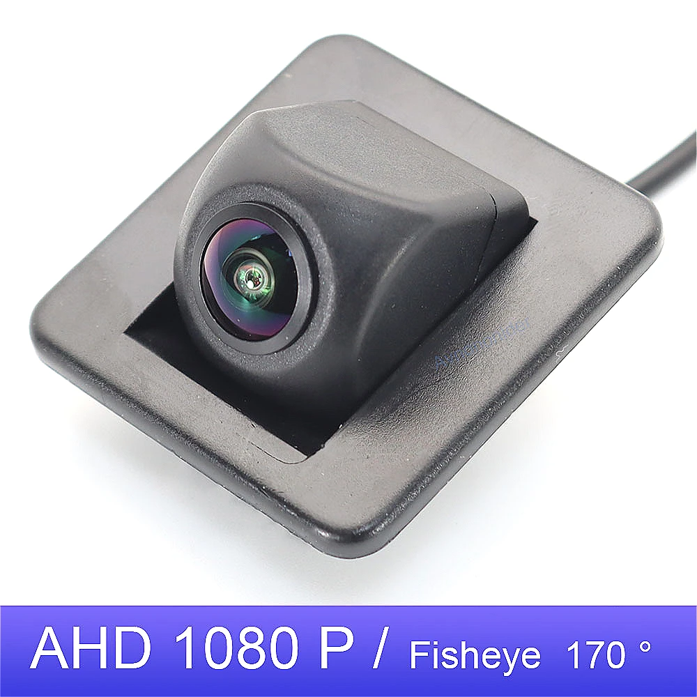 For LADA VESTA SW / VESTA SW CROSS / VESTA SPORT the Original hole Vehicle Rear View Camera AHD 1080P 170° Fish Eye Night Vision