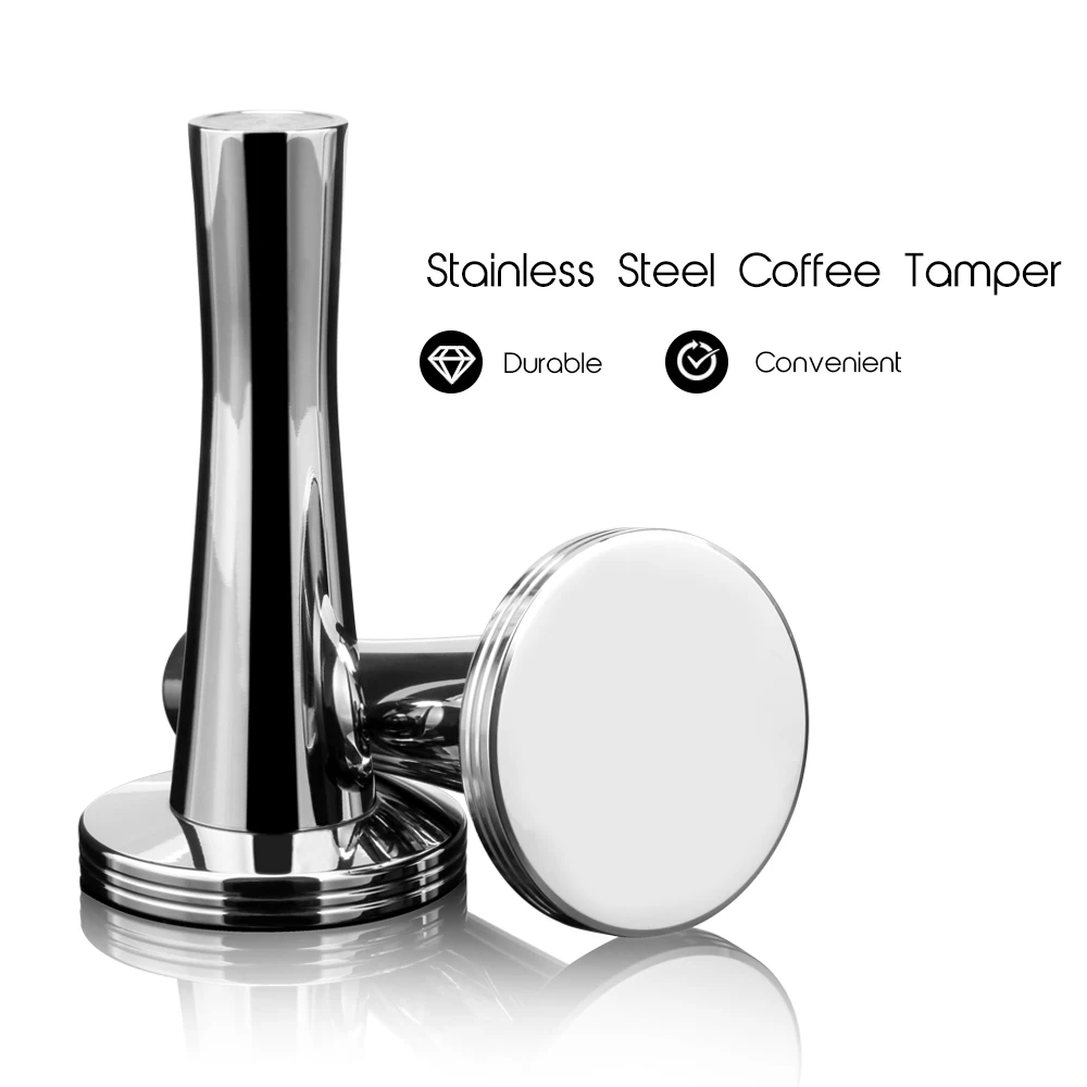 Stainless Steel Tamper of Reusbale Coffee Capsule Kitchen Tools for Nescafe Dolce Gusto Filter Hammer for Nespresso Vertuo line