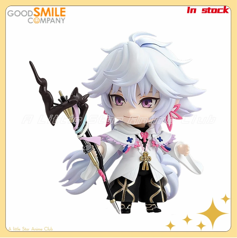 

In Stock Original GSC Nendoron 970 Fate/Grand Order Caster/Merlin DX Anime Figure Model Collection Toys Gifts