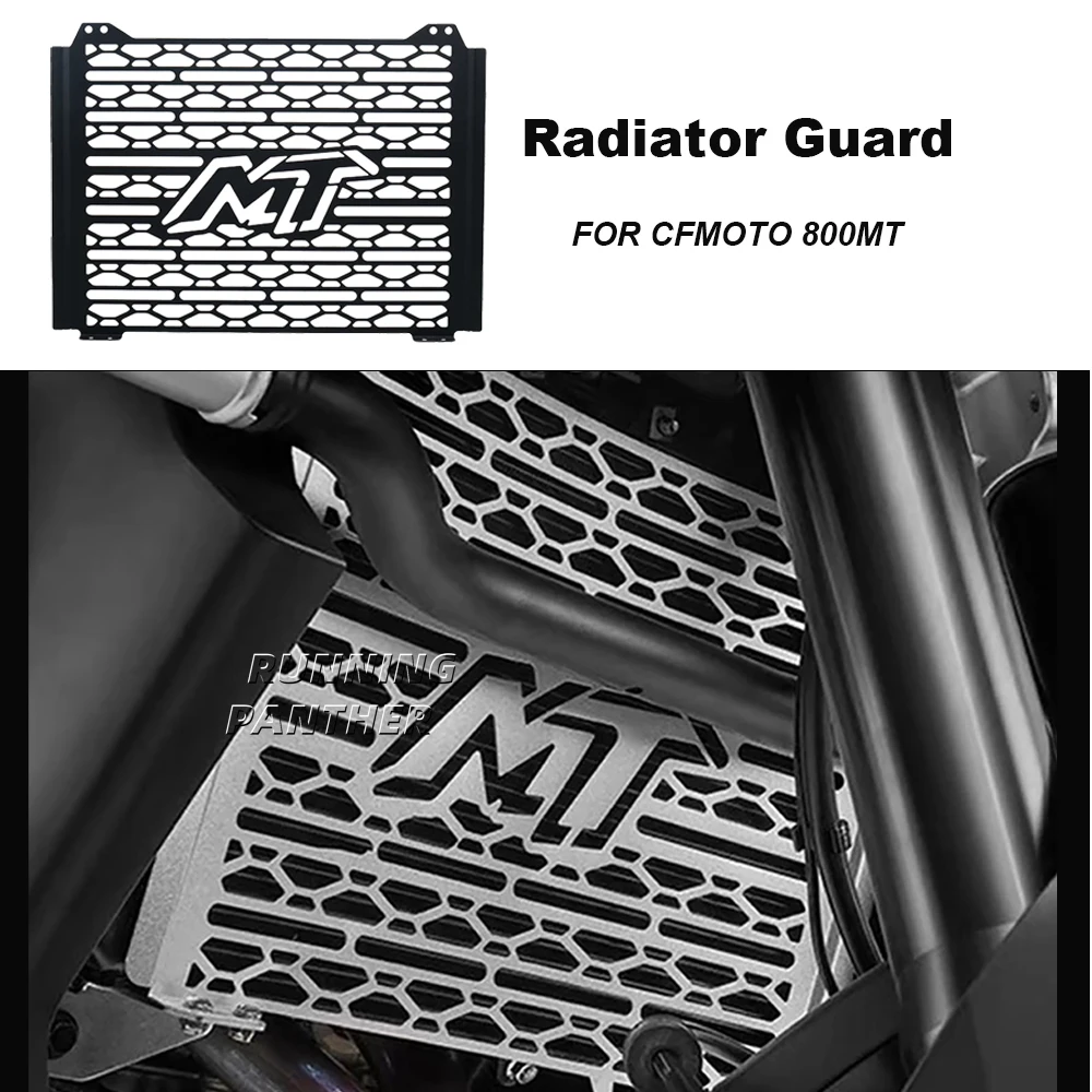 

New Motorcycle Accessories 800MT Radiator Guard Grille Protector Cover Black For CFMOTO 800 MT 800mt 800 Mt 2021 2022 2023