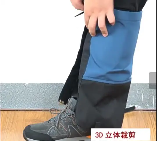 야외 여행 레그 워머 하이킹 다리 각반 방수 레깅스 신발 사냥 등산 캠핑 겨울 관광 스노우 발 커버