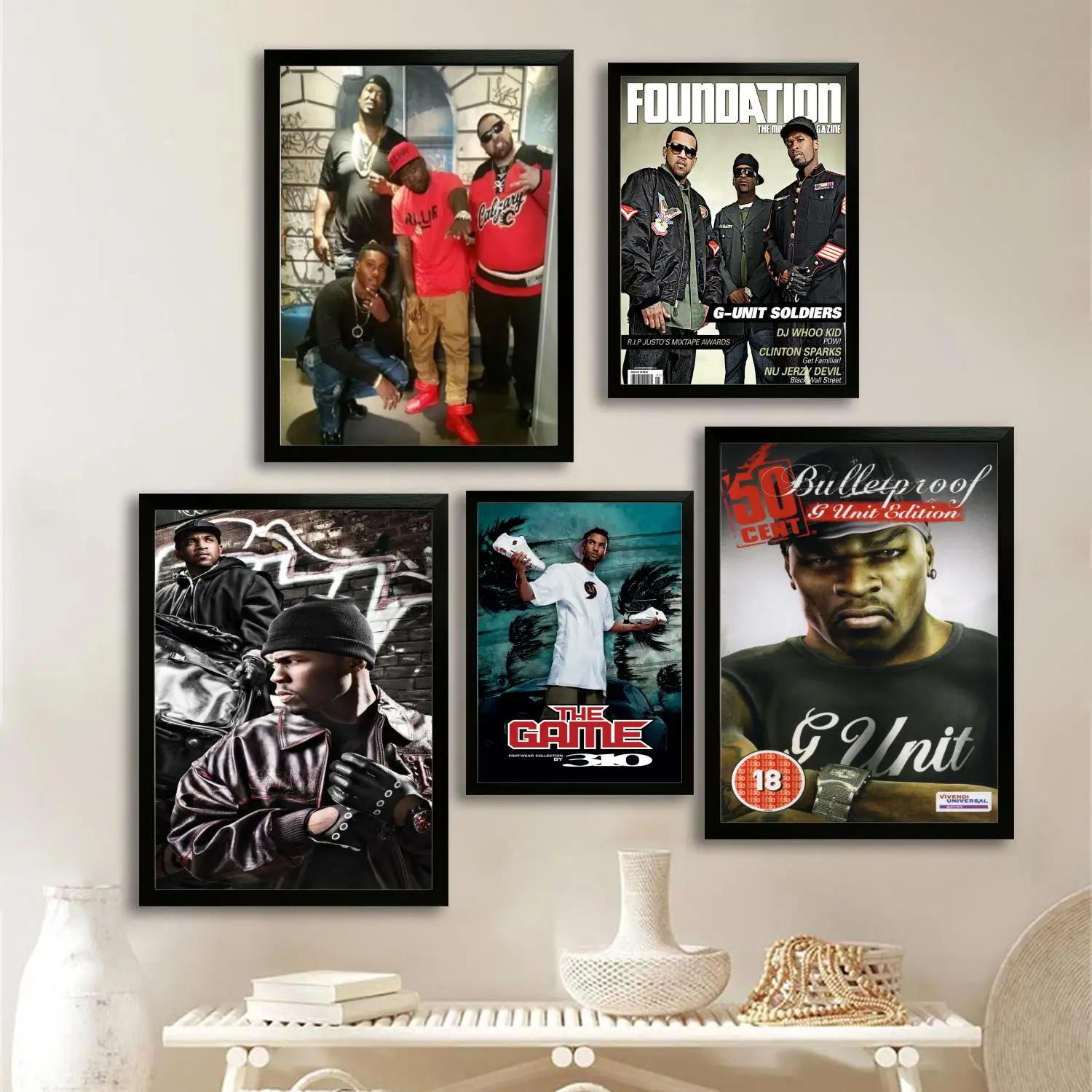 

G-Unit Canvas Art Poster and Wall Art, Picture Print, Modern Family, Bedroom Decor, Posters,Decorative painting