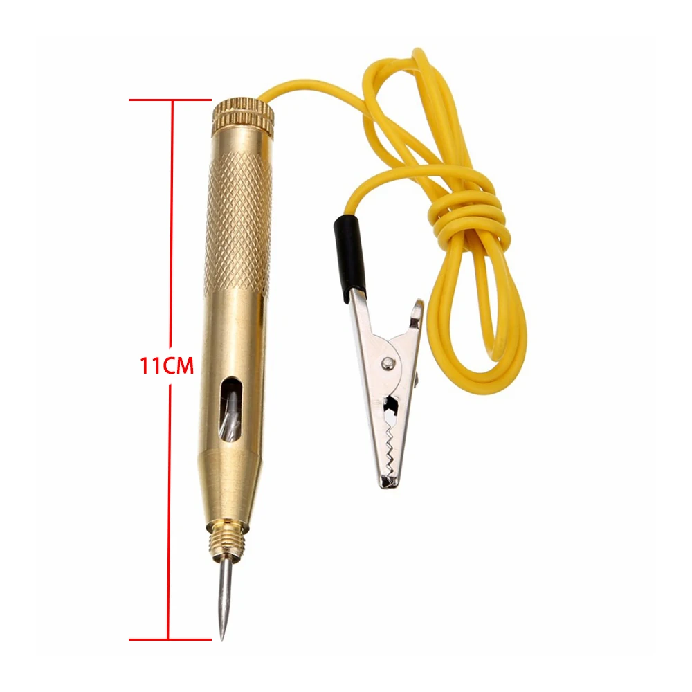 Automotive Electrical Indicator Voltage Tester Car Light Lamp Voltage Detector Test Pen for Auto Truck Motorcycle Testing Tools