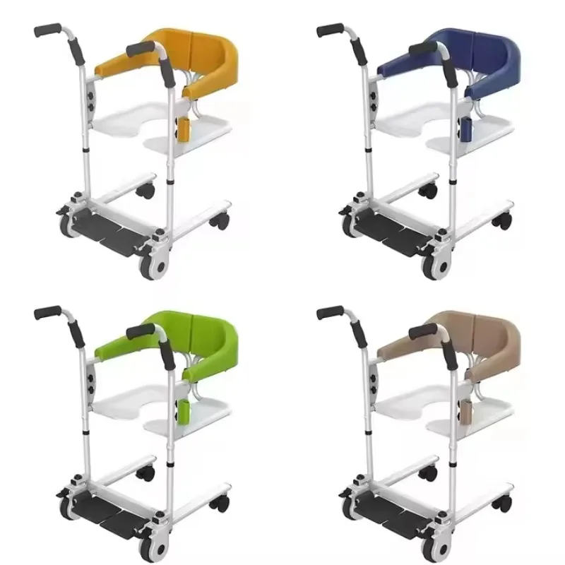 Multifunction Patient Transfer High Quality Rehabilitation Therapy Supplies Commode Wheelchair