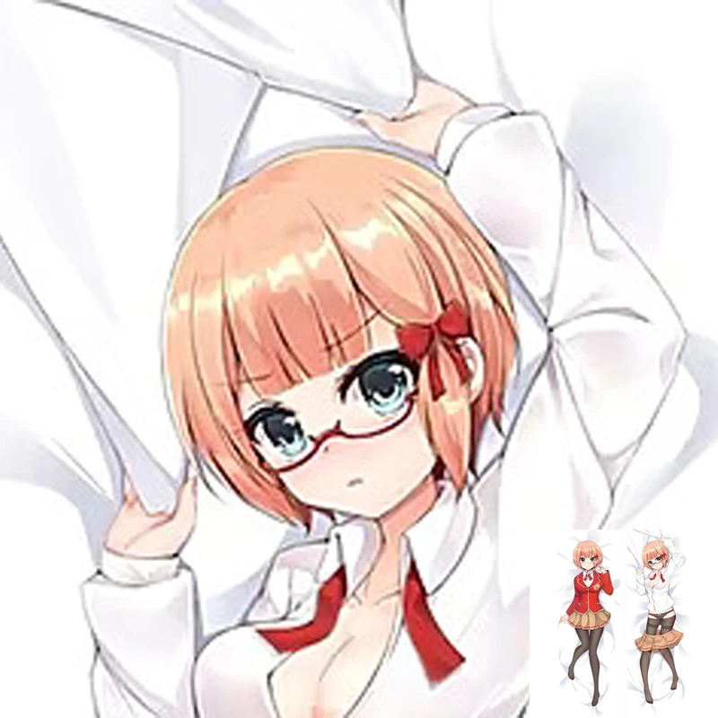 

Anime Pillow Cover Dakimakura Ogata Rizu 2 Side Printed Hugging Body Pillowcase Cushion Cover Bedding Decor